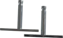 Kit De Fixations Invisibles Métal Brut Gris X P.1.2 Cm