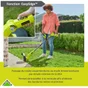Coupe-bordures sans fil RYOBI One+ Rlt183225fpk, 18V, l.30 cm, 1 batterie 2,5Ah