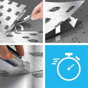 Sous-couche sol stratifié, Silence compensation Ep.3 mm AXTON, 10 m²