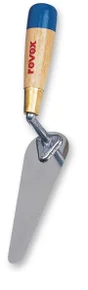 Truelle langue de chat cazzuola ronde acier traite lame de 16cm revex