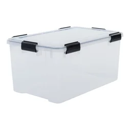  Malle Iris Plastique Transparent L.39 X P.59 X H.29 Cm Cm