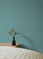Papier Peint Vinyle Sur Intissé Textile Nacré Vert Laguna, INSPIRE