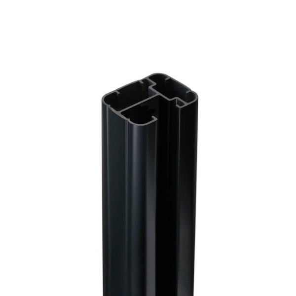 Poteau Aluminium À Sceller Premium Gris Anthracite, H.231.5 X L.50 X P.65 Cm