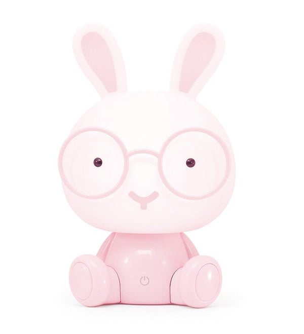 Lampe Veilleuse, Enfant, Pvc Rose Tactile, Seynave Bunny