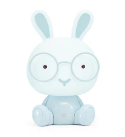 Lampe Veilleuse, Enfant, Pvc Bleu Tactile, Seynave Bunny