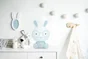 Lampe Veilleuse, Enfant, Pvc Bleu Tactile, Seynave Bunny