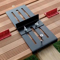 Gabarit percage lame de terrasse +4 espaceurs