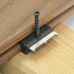 Lot De 90 Clips Et Vis Pour Lames De Terrasse Rainurées
