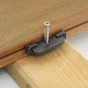 Clip +vis 4x40mm pour lame de terrasse composite lot100