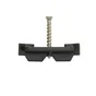 Clip +vis 4x40mm pour lame de terrasse composite lot100