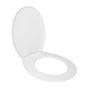 Abattant plastique thermosouple Essential blanc n°0