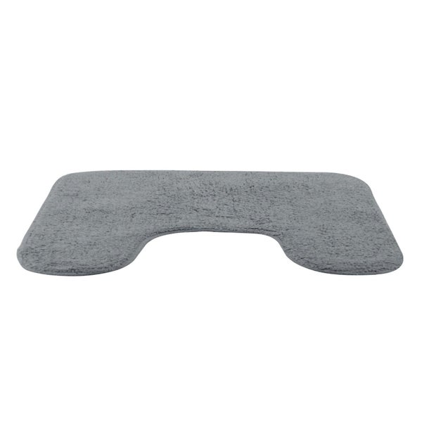 Tapis de contour de WC l.50 x L.45 cm granit 3, Zen