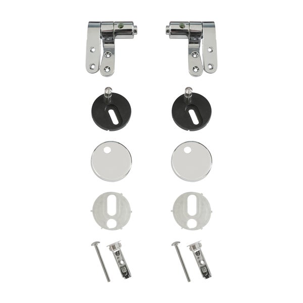 Kit de fixation métal pour abattant Purity, SENSEA