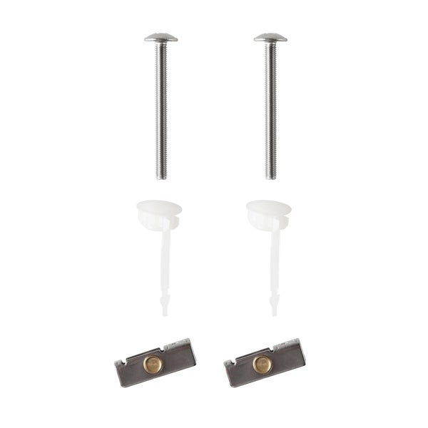 Kit de fixation inox pour abattant Fixo, SENSEA