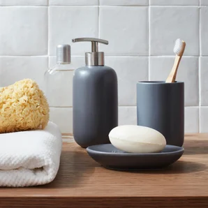 Porte-savon céramique Come, granit 1