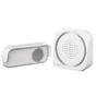 Sonnette Sans Fil Lexman Flash Et Vibreur D04, Blanc