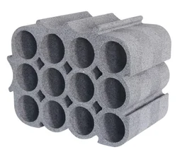 Casier de 12 emplacements en polystyrène