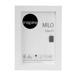 Cadre Milo, L.10 X H.15 Cm, Mdf Blanc