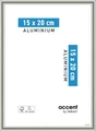 Cadre Accent, L.15 X H.20 Cm, Aluminium Argent