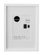 Cadre Milo, 21 x 29.7 cm blanc, INSPIRE
