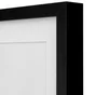 Cadre Milo, L.30 X H.30 Cm, Noir
