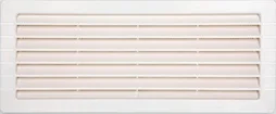 Grille d'aération abs naturel, L.10.7 x l.26 cm