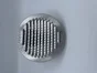 Grille d'aération aluminium naturel Diam.15 cm
