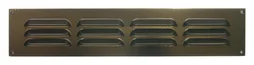 Grille d'aération aluminium laqué, L.5 X L.24 Cm