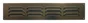 Grille d'aération aluminium laqué, L.5 X L.24 Cm
