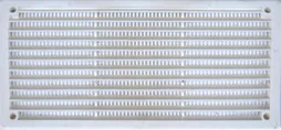Grille d'aération abs naturel, L.8.6 X L.16.5 Cm