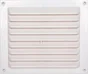 Grille d'aération abs naturel, L.14.6 X L.17.5 Cm