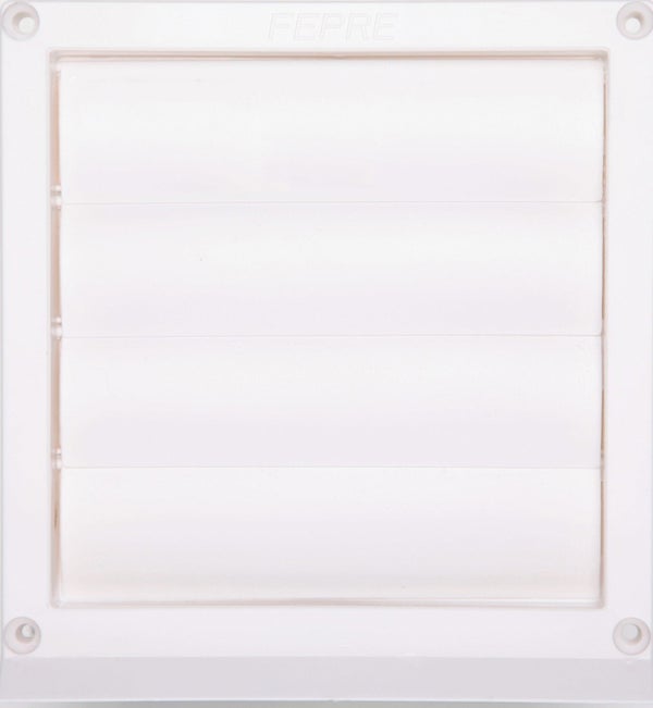 Grille d'aération abs naturel, L.16.5 x l.15 cm