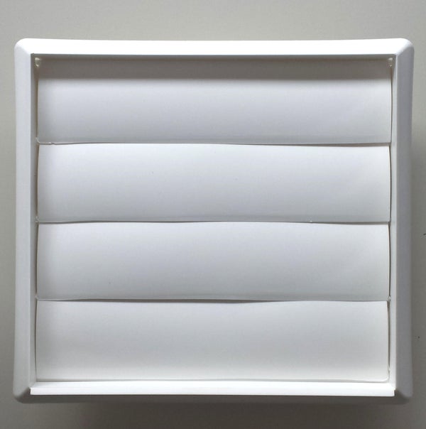 Grille d'aération pour VMC blanc, Diam. 125