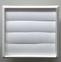 Grille d'aération pour VMC blanc, Diam. 125