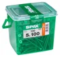 100 vis acier tête fraisée torx SPAX, Ø5 x L.100 mm