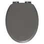 Abattant frein de chute bois gris SENSEA