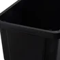 Bac de rangement empilable superposable, 16 L noir