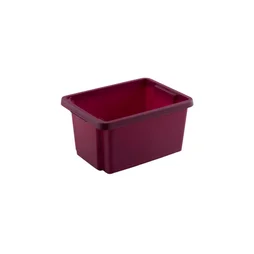 Bac de rangement empilable superposable de 16 L, rose