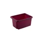 Bac de rangement empilable superposable de 16 L, rose