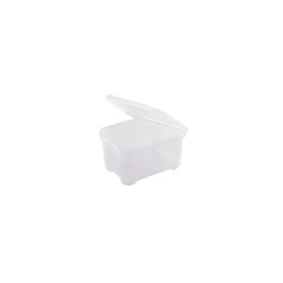 Bac de rangement polypropylène de 4 L, transparent