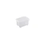 Bac de rangement polypropylène de 4 L, transparent