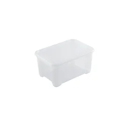 Bac de rangement polypropylène de 14 L, transparent