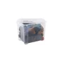 Bac de rangement polypropylène de 20 L, transparent