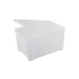 Bac de rangement transparente l.55.5 x P.39 x H.28.5 cm
