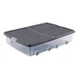 Dessous de lit SPACEO transparent 55 L