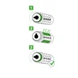 Câble antivol avec combinaison STANDERS, L.1.6 m x Diam.12 mm