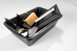 Kit Du Maçon, Auge + 3 Truelles + Taloche + Éponge