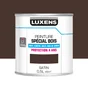 Peinture Bois Extérieur / Intérieur Luxens, Marron Satiné 0.5 L