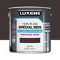 Peinture Bois Extérieur Conditions Extrêmes Luxens, Brun Gris Satiné 2.5 L