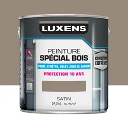 Peinture Bois Extérieur / Intérieur Satin Trench 3 Luxens 2.5 L